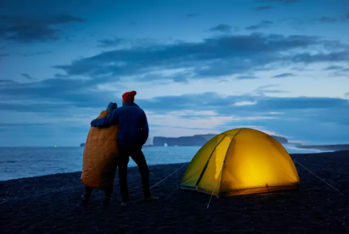 Beach campgrounds in the U.S.