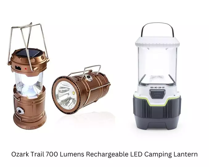 Ozark Trail 700 Lumens Rechargeable LED Camping Lantern