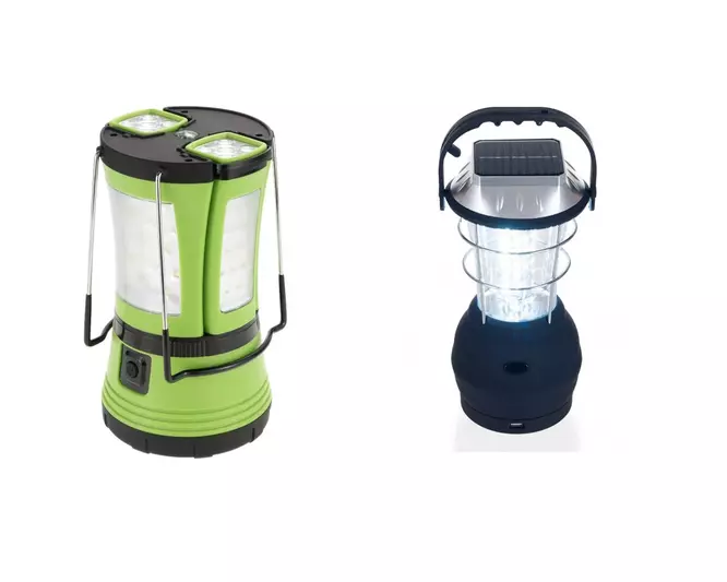 Vintage Camping Lantern Rechargeable, 370 LM Dimmable LED Camping