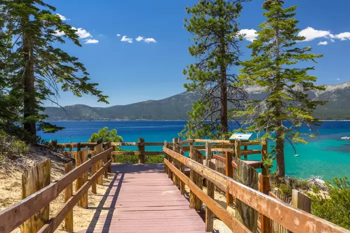  Nevada Beach Campsite at Lake Tahoe