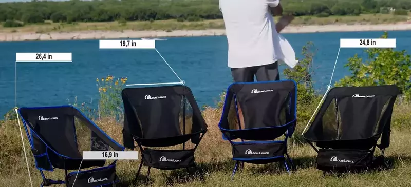 Moon Lence Outdoor Ultralight Portable Folding Chair